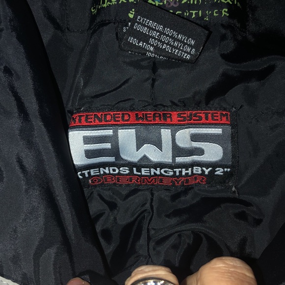 Girls Sz. . 8 OBERMEYER GREY SKI PANTS- Snow board pants Mint condition! - Picture 7 of 8